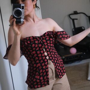 Reformation Delaney Top